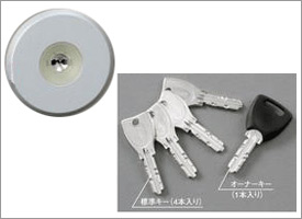 MIWA DNシリンダー　三協立山アルミ使用